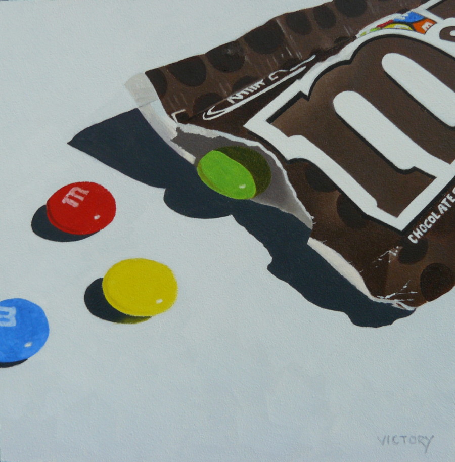 painting of candy
