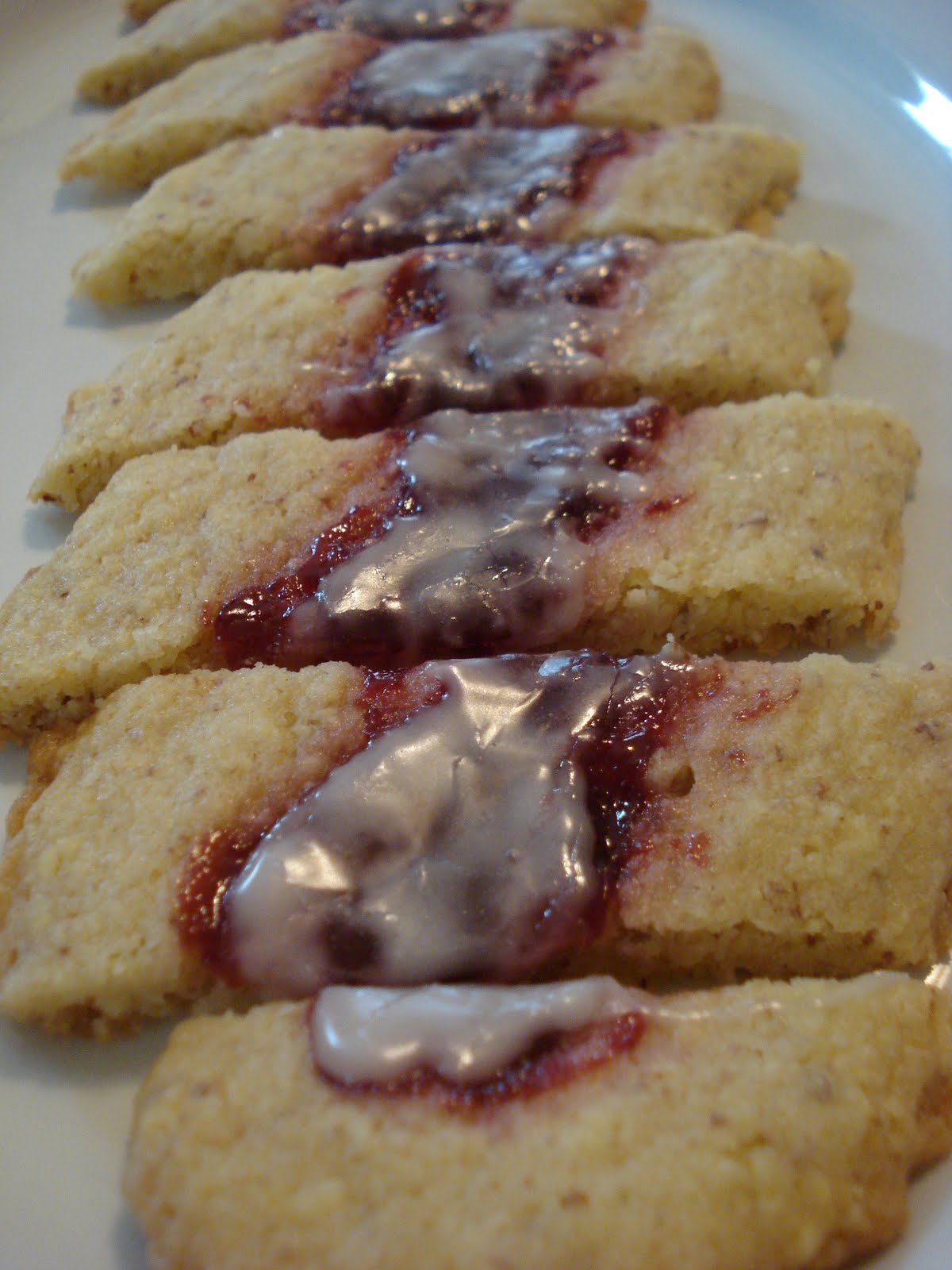 The Cookie Scoop Swedish Almond Jam Strips