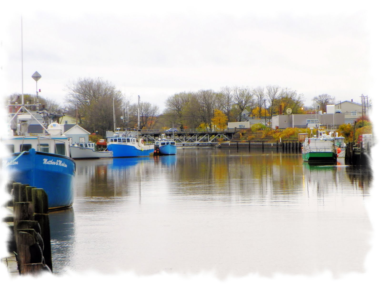 A Fall Day On Glace Bay Harbour 2010, Glace Bay, Cape Breton A Cape