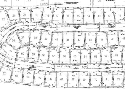 indian creek subdivision plat map of newton county tx
