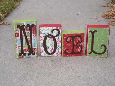 The Stoddards: Christmas Wood Crafts