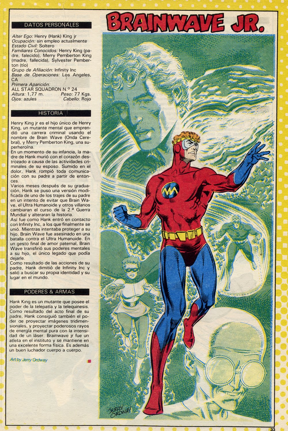 brainwave.jpg (1000×1493) Marvel and dc characters, Dc