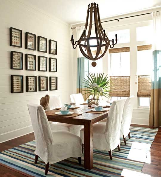 realestatestyle: casual dining rooms