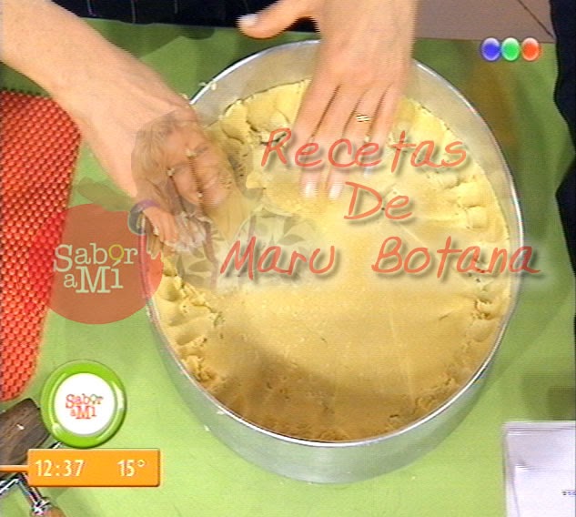 Recetas de Maru Botana Torta de Queso Ricota por Maru Botana
