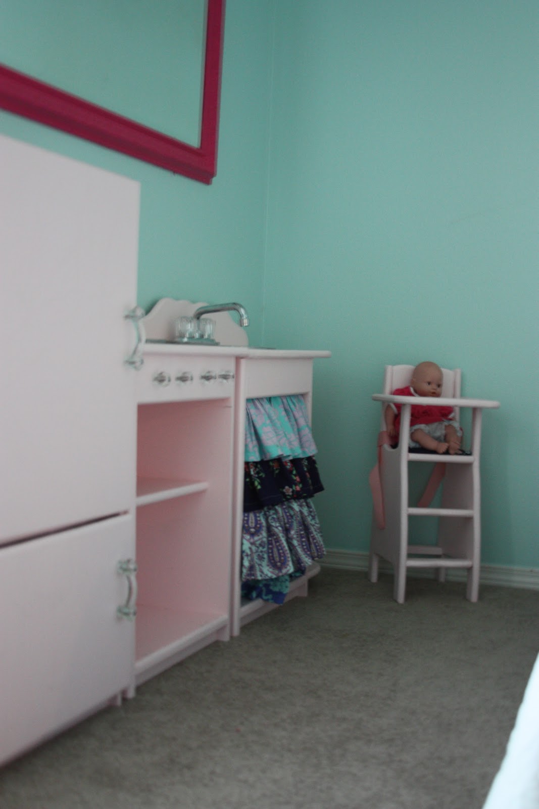 Doll highchair and cradle... BeingBrook