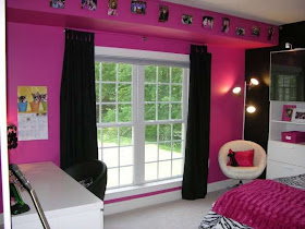 Best Interiors Decorating Bedrooms With Black White And Pink Colors