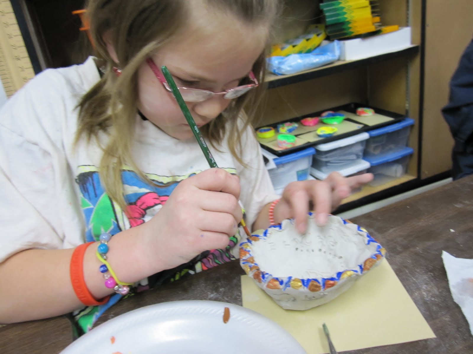 Art at East, Union and more... 3rd Grade Pottery