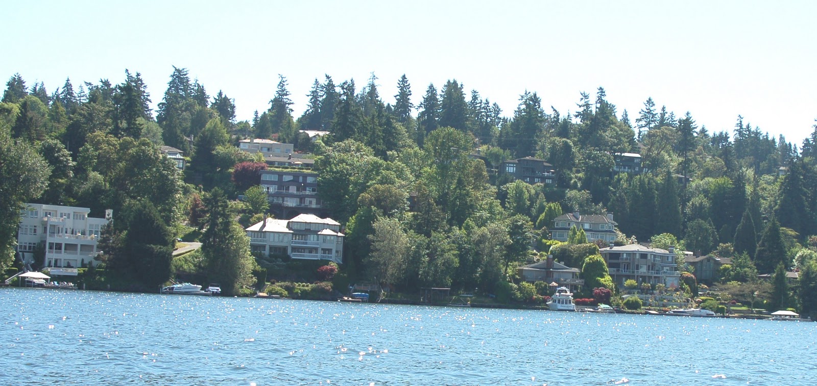 Seattle Mansions Mercer Island Waterfront Sales