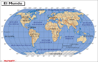 Accidentes Geograficos Del Mundo Mapa