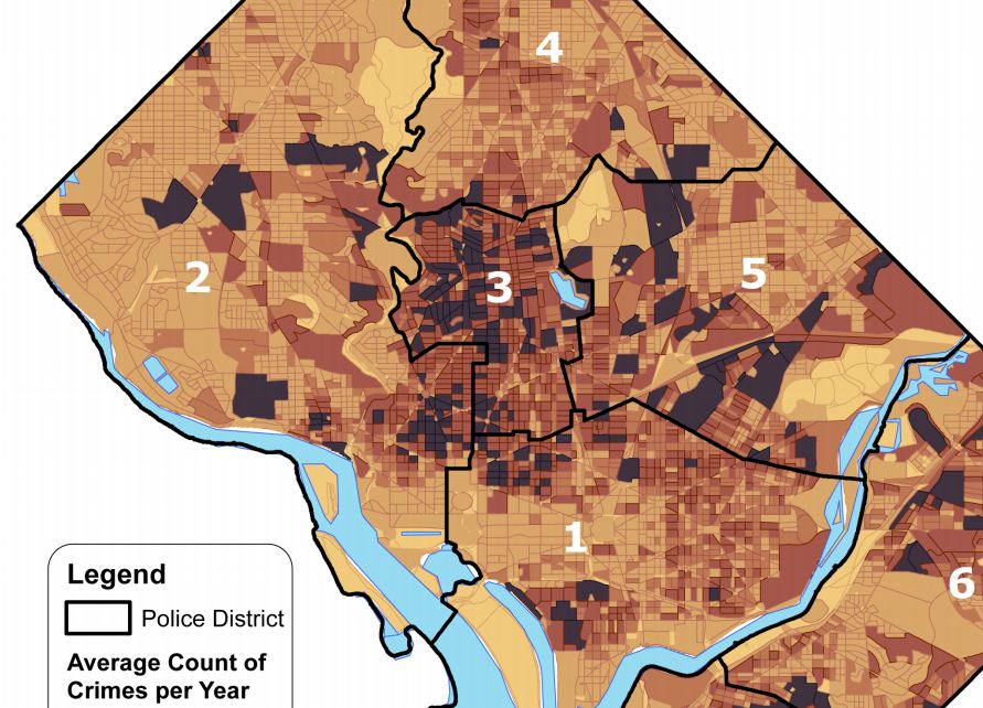 Crime Map Dc Photos