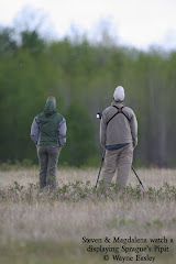 Steven & Magdalena Birdwatching at J. Clarke Sawyer NWR