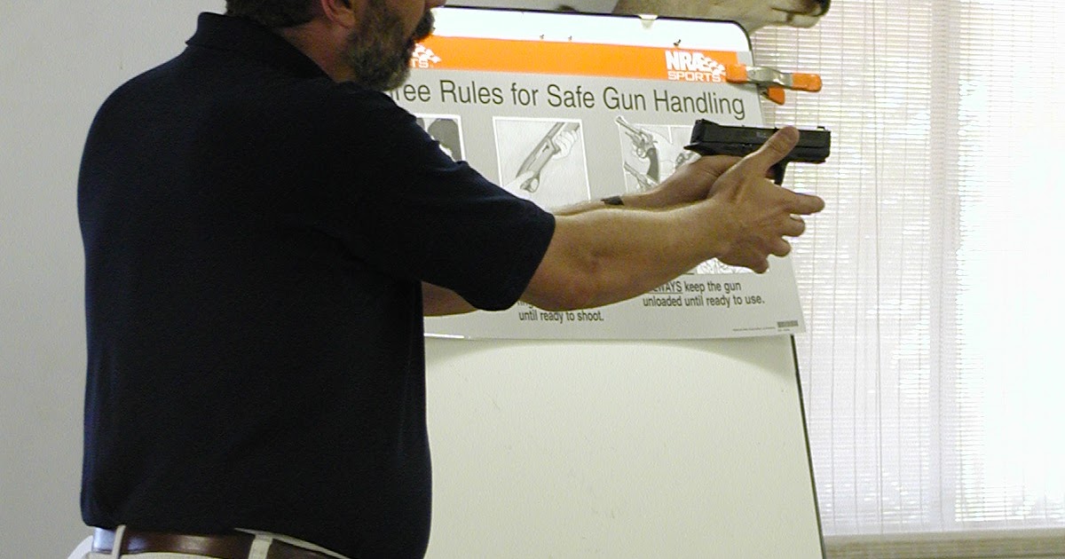 Real World Self Defense NRA First Steps Pistol Class at P2K Range