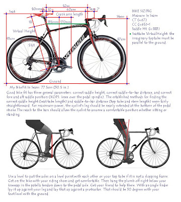 Hybrid Bike Fitting Chart