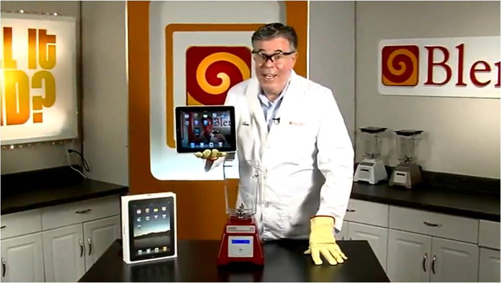 iPad Will It Blend? New BlendTec video finds out......