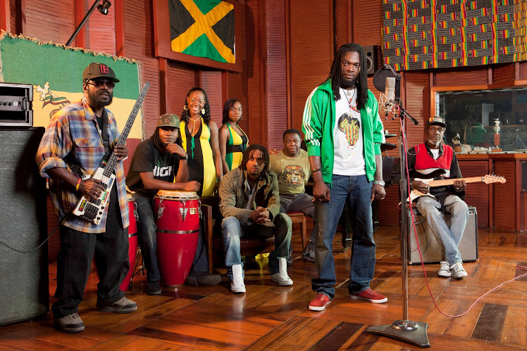 Wailers at Tuff Gong Studios