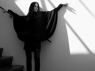 Kristen Stewart black and white