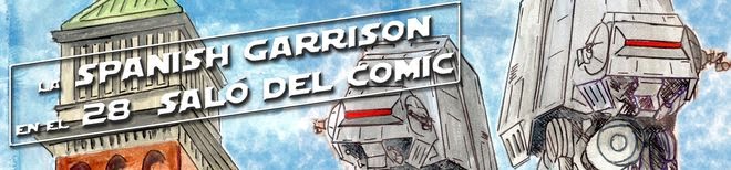 Spanish Garrison en el 28 Saló del Cómic de Barcelona