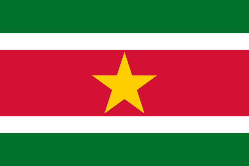 Surinam Bandera