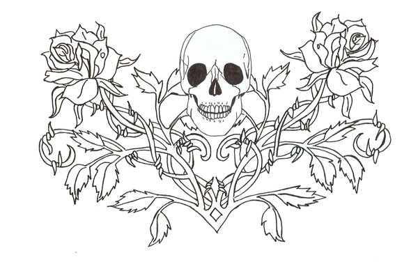 skull tattoos designs. hot skull tattoos designs.