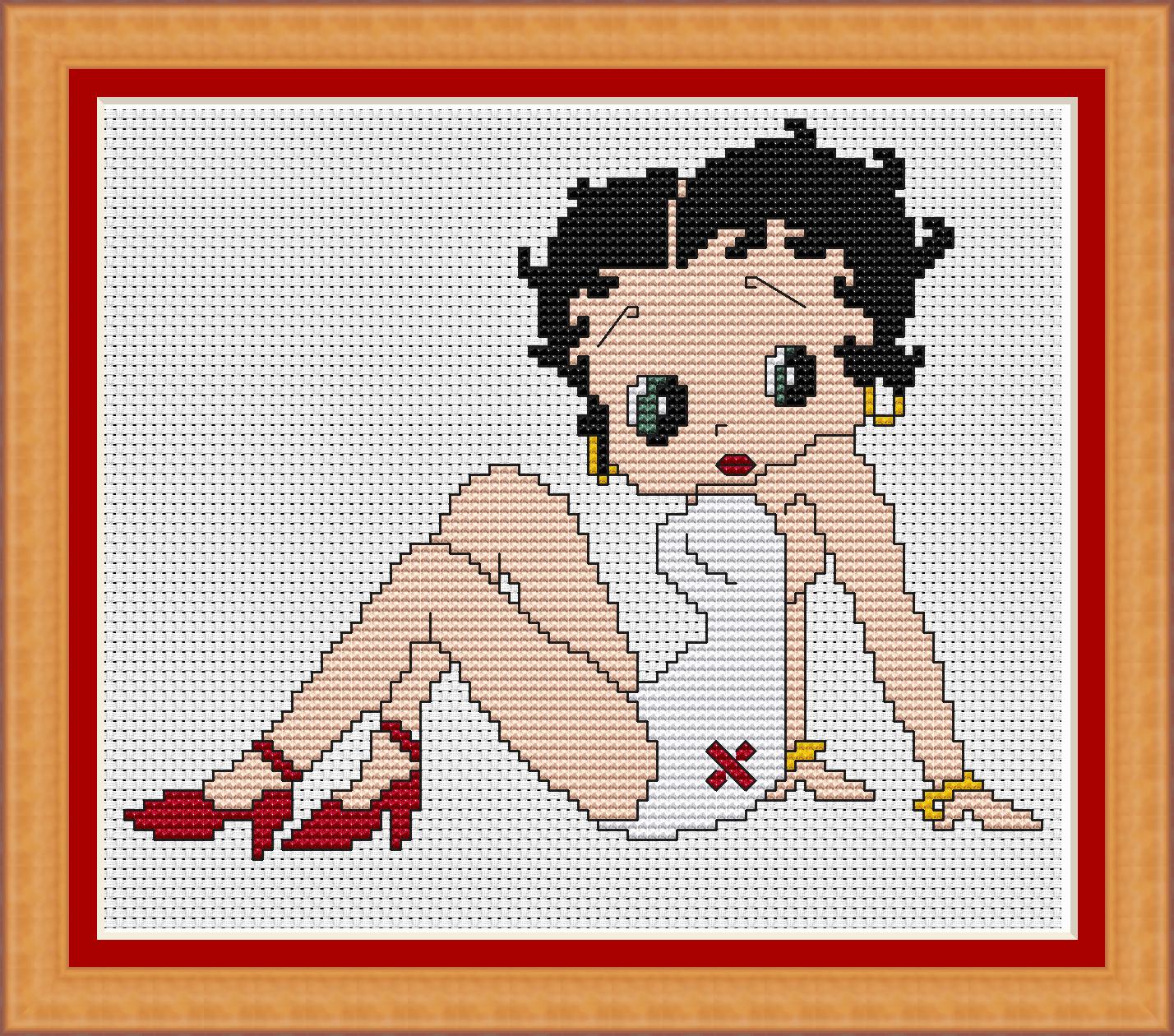 Zazazumm Biju Create By Me: Gráficos de Ponto Cruz