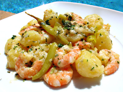 ensalada tibia de langostinos ensalada tibia de langostinos
