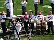 Alec playing the bongos