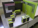 Maquette de présentation pour stand de la boutique SWATCH, 2006