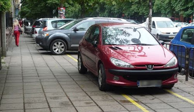 Bicycle Lanes In Sofia - Bulgarian Style