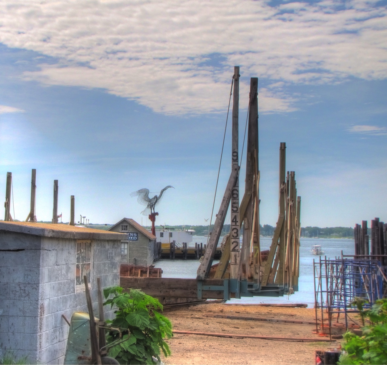 From The North Fork Long Island The Greenport Boat Yard