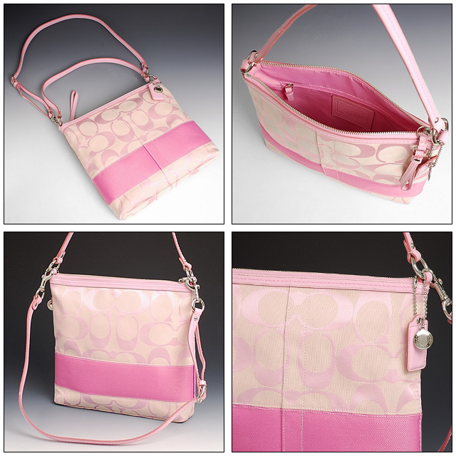 pink coach shoulder