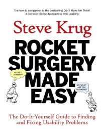 Rocket Surgery Made Easy cover