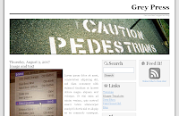 greypress Free Blogger Templates Collection