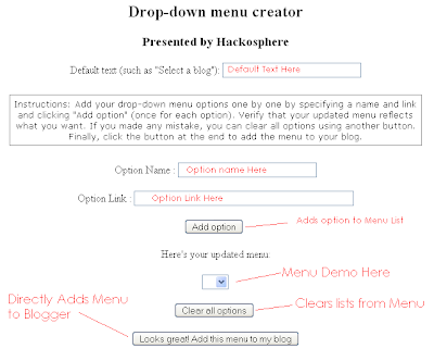  Free Dropdown Menu Creator