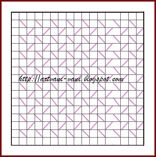 Vani's blog 2 Canadian smocking by joining 2 points.design 2Braid