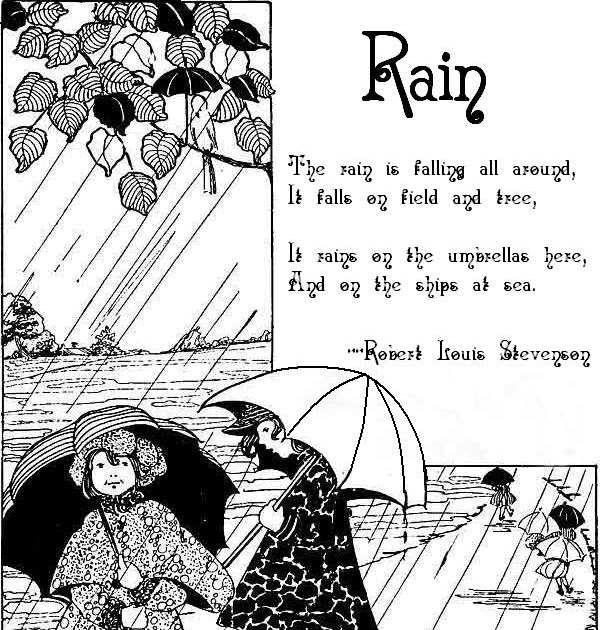 Get Rain Poem By Robert Louis Stevenson Pics