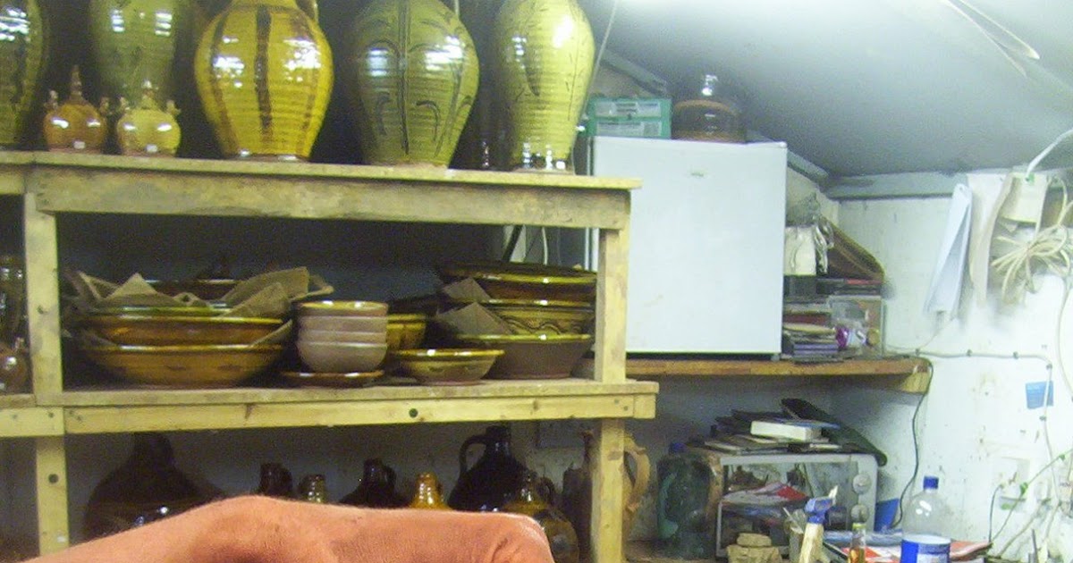 A Devonshire Pottery Making a puzzle jug 4