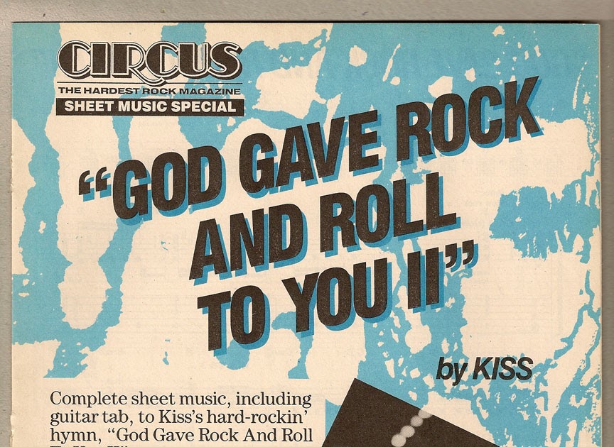 god gave rock and roll to you by kiss