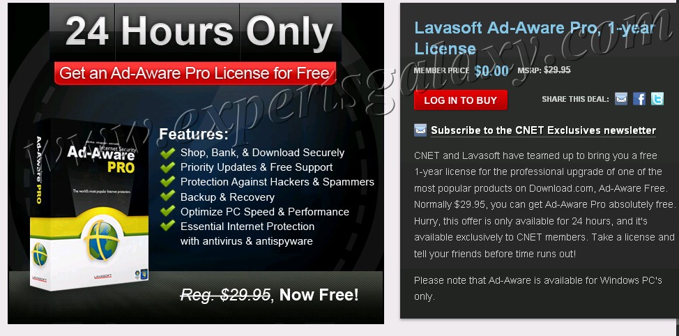 Lavasoft ad-aware updated full version keys