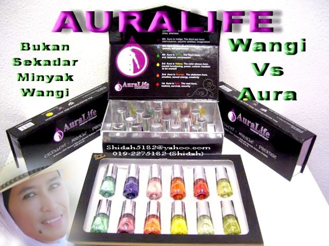 Minyak Wangi Dengan Suntikan Tenaga Aura