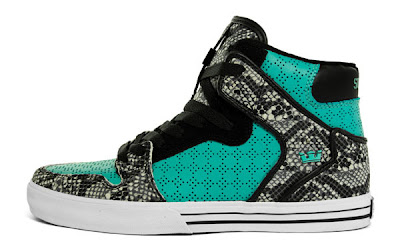 Supra Vaider Teal Snake