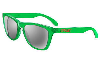 Oakley Frogskin Limited Edition Light Green Colorway Sunglasses