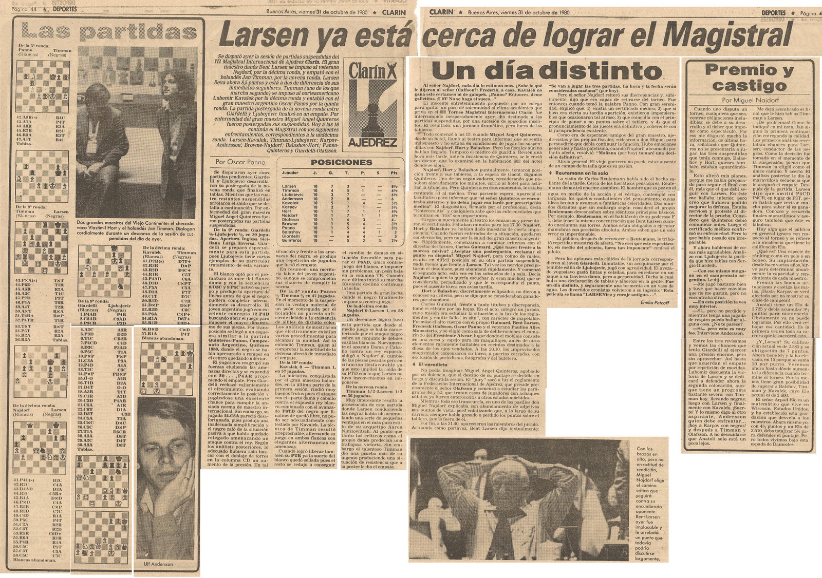 25 OCTUBRE 1980 25 octubre 1980: