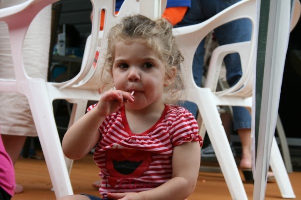 Kailey at her 2nd Birthday party this summer