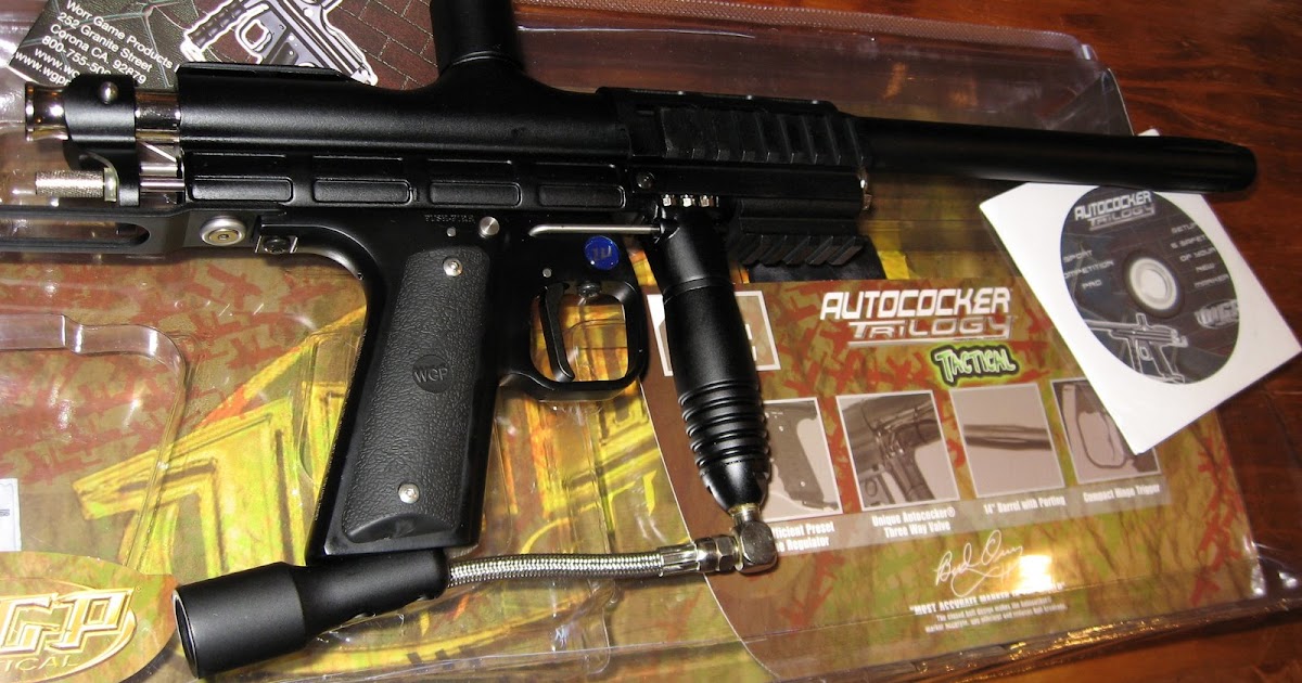 PAINTBALL ARGENTINA Worr Autococker TRILOGY Tactical (MECANICA)