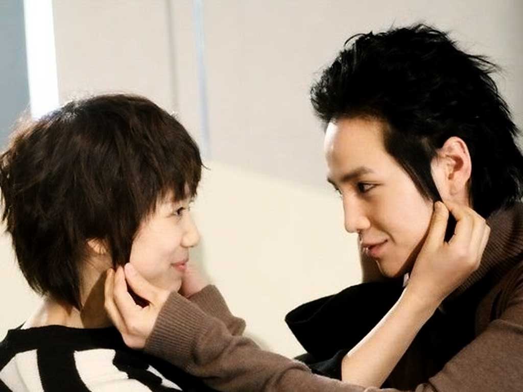 Gambar He's beautiful - Jang Ge...