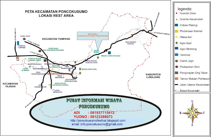 Peta Lokasi Poncokusumo