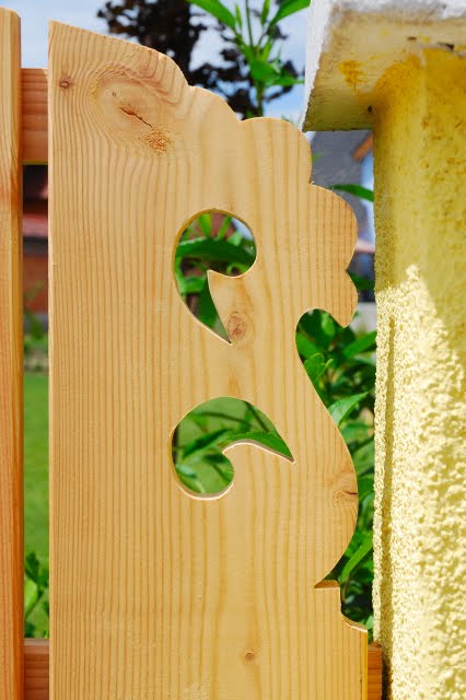 Schipdrowski's Home: Zaun fertiggestellt.