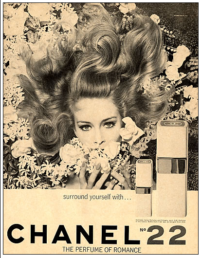 Musings from Marilyn » Sweet Things Chanel No.22 Perfume, 1974