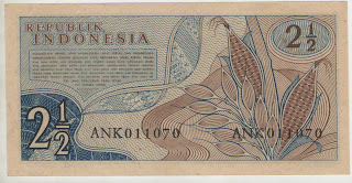 uang kuno, Indonesia,uang, koleksi,Rp, Uang Kuno,koin, mata uang, Seri,kertas, seri, Koleksi, Museum, harga,2.5 Rupiah Sandang Pangan