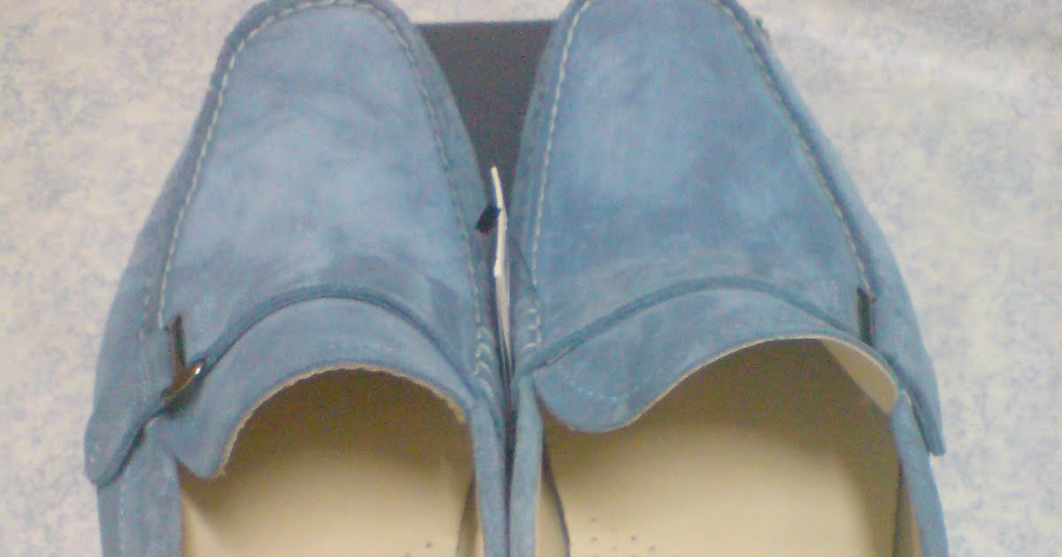 zara blue loafers